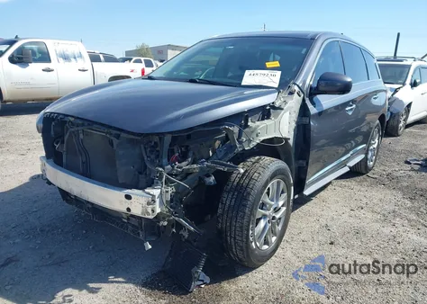 2013 Infiniti Jx35 z USA, uszkodzony, nr VIN 5N1AL0MM0DC337034